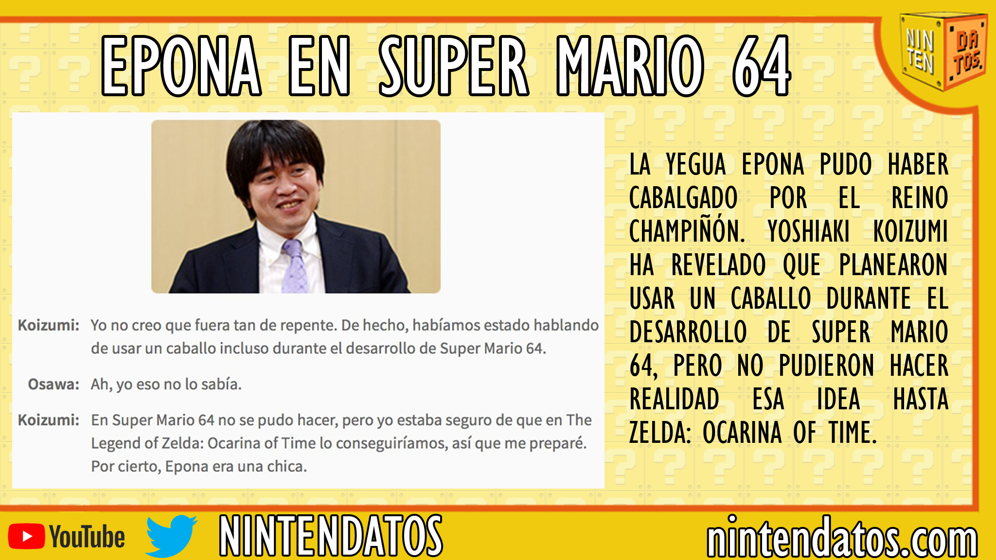 Epona en Super Mario 64